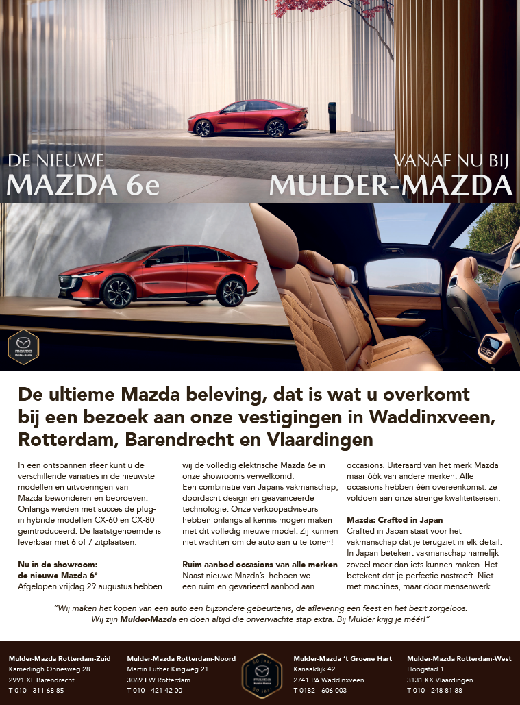 Sponsor belicht: Mulder-Mazda