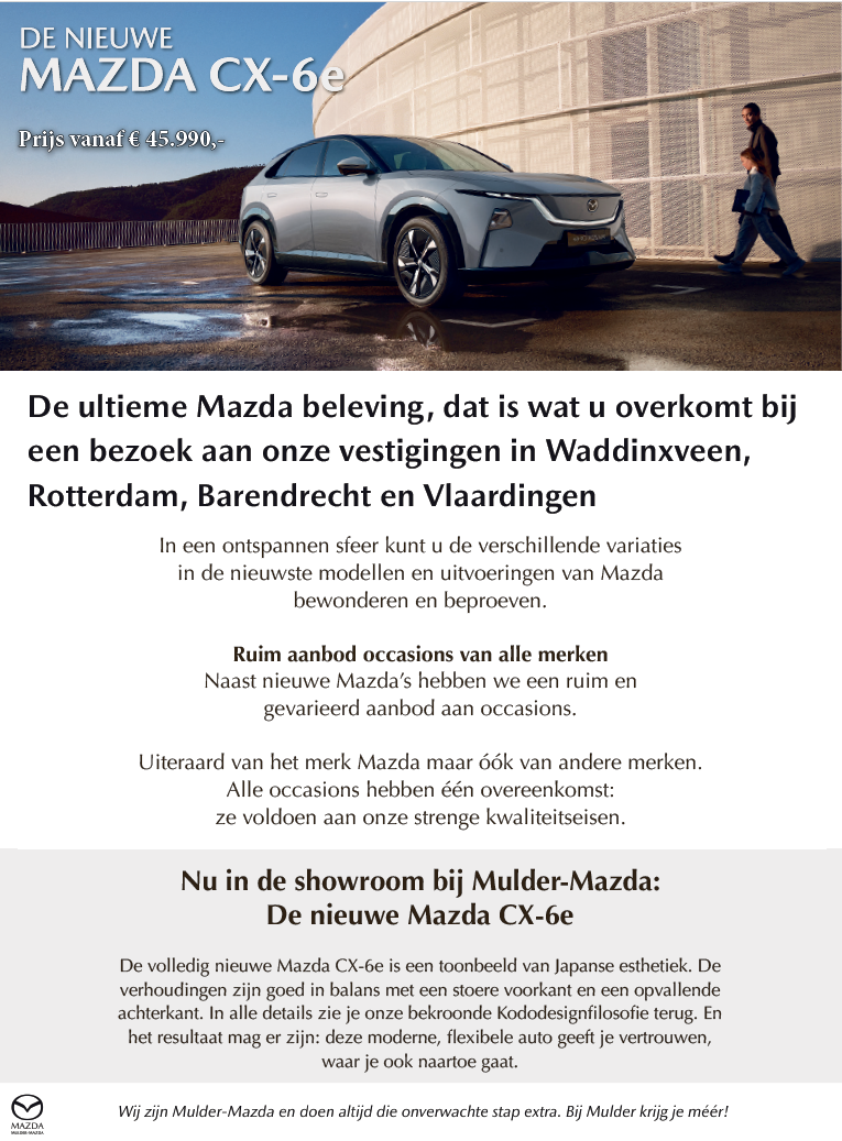 Sponsor belicht: Mulder-Mazda