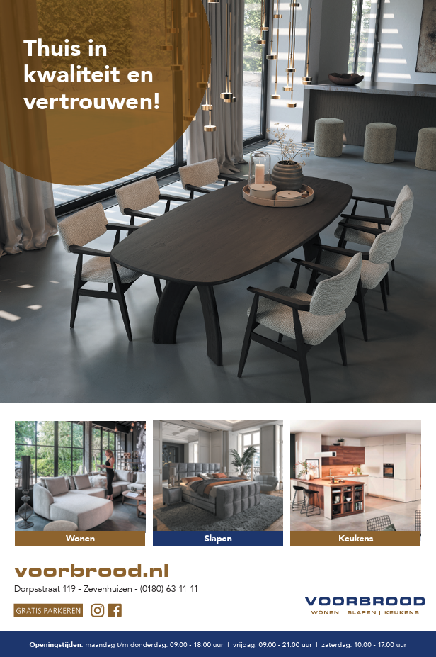 Sponsor belicht: Voorbrood Meubelen